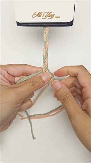 Macrame Basics 41: 6 Strings Knot Tutorial #shortstutorial #macrameknot #knottingtutorial #diy