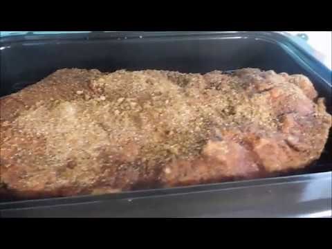 Coffee Rubbed Texas Style Beef Brisket Pt. #1