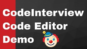 CodeInterview.io Online Code Editor For Programming Interviews of Various Programming Languages Demo