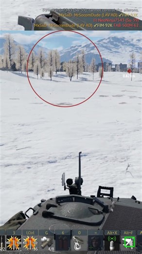 War Thunder - LAV-AD Double Strike #shorts