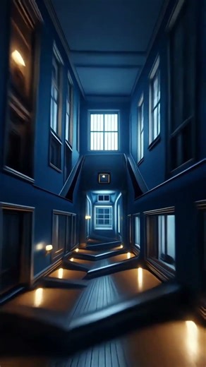 The Hallway That Never Ends 😵‍💫 | Infinite Architecture Illusion