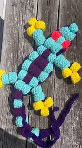 22K views · 357 reactions | Working on my crochet lizard 年 #90sbeadedlizard #90s #90skids #90sthrowback #90sbaby #90stoys #90sforever #diy #fyp #crocheting #crochettok #crochettoys #crochetplushie #yarnlovers #yarnpunk #beadedlizard #lizard #crochetlizard #crochet | Crochet Nature | Facebook