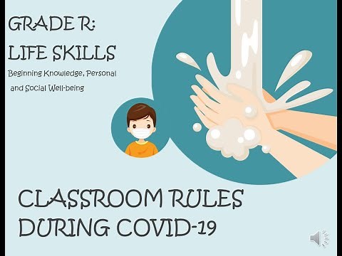 Grade R Life Skills | Beginning knowledge, Personal & Social Well-being| Classroom rules
