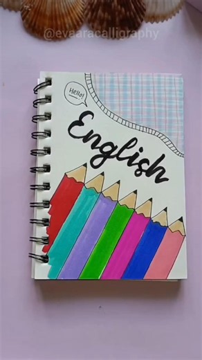 English front page design ideas for project #frontpage #coverpage #shorts