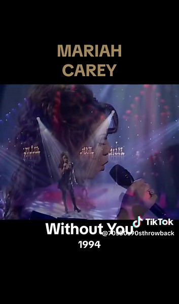 Mariah Carey’s cover of “Without You