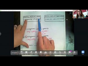 4th Grade-GoMath- Lesson 12.7- Metric Units of Mass and Liquid Volume