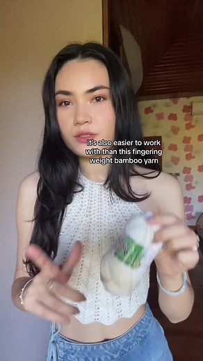 Exploring Bamboo/Cotton Yarn for Crochet | Clam Top Pattern