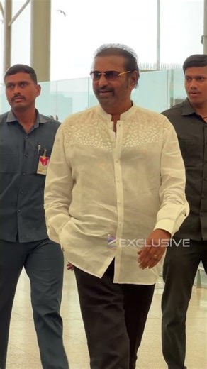 స్టైలిష్ లుక్ తో హైదరాబాద్ నుంచి బయలుదేరిన మోహన్ బాబు 😎 | #MohanBabu | #TheParadise | #Shorts | TFN