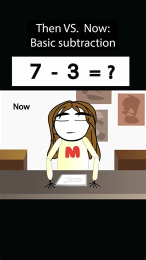 Then VS. Now: Basic Subtraction