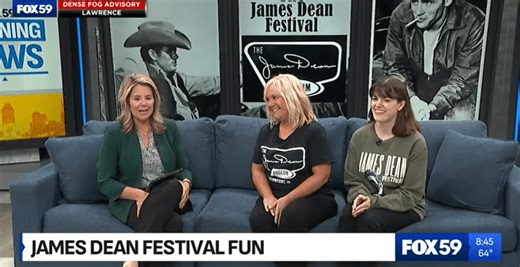 Fun at the James Dean Festival in Fairmount