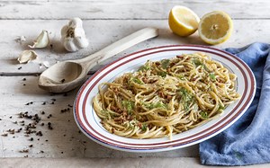 Ricetta Spaghetti con colatura di alici