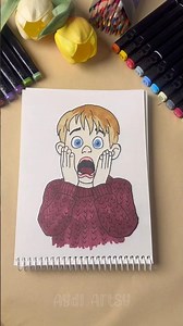 Kevin When He Realizes He’s Home Alone #HomeAlone#KevinMcCallister#MovieScene#ClassicMovie#90sMovie