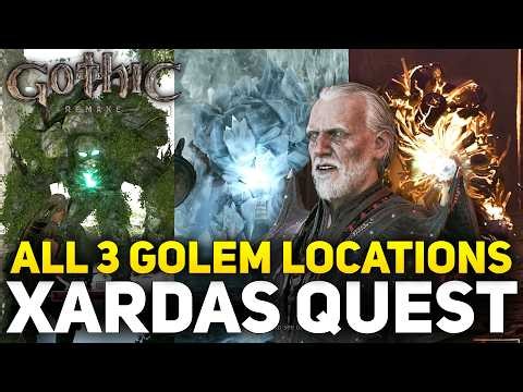 Gothic 1 Remake - Xardas Quest Guide (All Golem Locations)