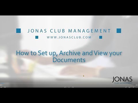 Document Management - How to Set up, Archive, and View your Documents
