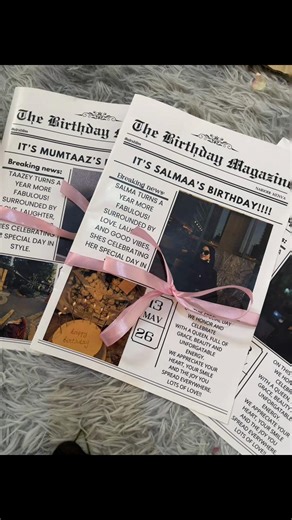 Birthday Magazines for Sale - Order on WhatsApp!