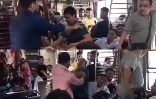 Slaps, Punches Fly As Train Seat Fight Turns Ugly In Thane-Vashi Local