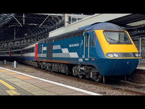 Trains at Newcastle Central, ECML, 24/08/2024
