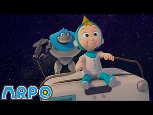 Washing Machine on the RUN! | ARPO The Robot | Full Episode | Baby Compilation | Funny Kids Cartoons
