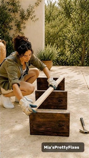 Quick DIY Grill Side Shelf Idea for Extra Counter Space #diyhomedecor #diy #woodworking