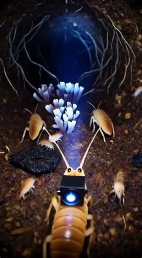 Riding a Springtail Through the Hidden Soil World”