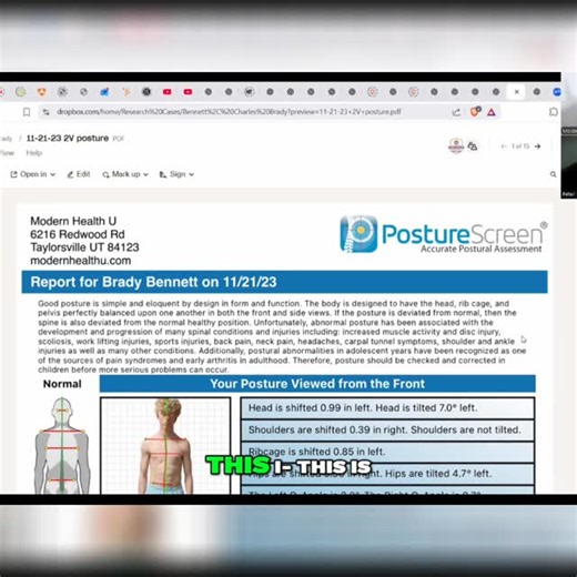 Dr Rob Pomahac on Instagram: "Analyze posture with your phone! The PostureScreen app makes evaluation easy. Just snap a pic and get instant feedback. #PostureAnalysis #PostureScreen #MobileHealth #TechForHealth #WellnessTools #PostureCorrection #HealthTech"