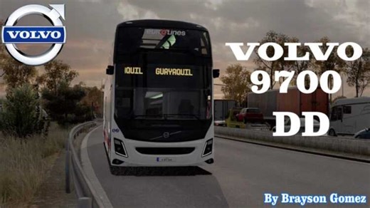 VOLVO 9700 DD V2 1.58 ETS2 - Euro Truck Simulator 2 Mods | American Truck Simulator Mods