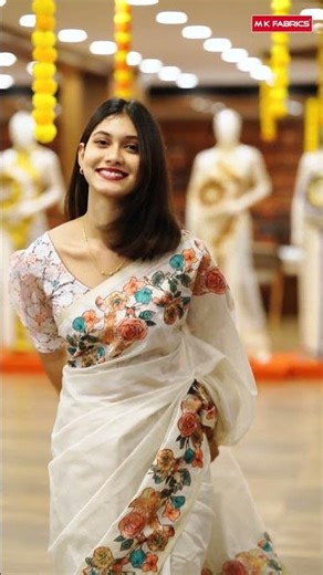 Not Just a Saree… It’s Grace, Beauty & Confidence in Every Drape ✨ | MK Fabrics