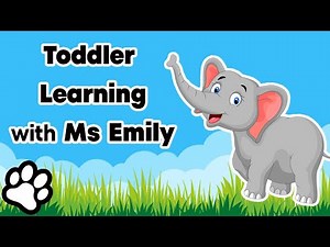 Talking Time with Ms Emily - Baby Videos for Babies and Toddlers - Speech Delay Learning Video #2