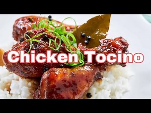 Homemade Chicken Tocino With Bones