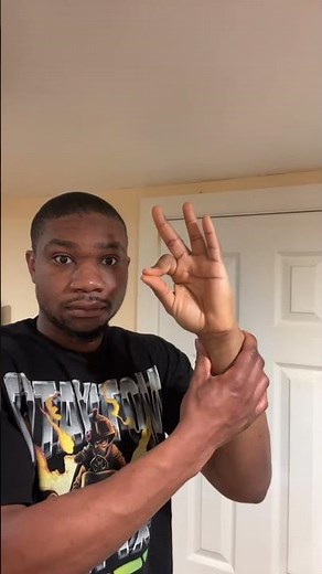 How to sign Friday in ASL