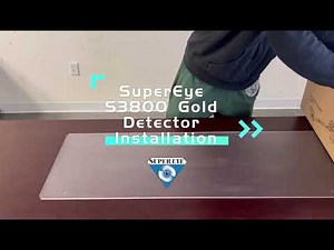 SuperEye S3800 Gold Detector Installation