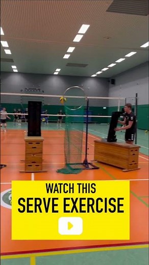 Catcher Aufschlag #volleyballtraining #volleyball #wettkampf