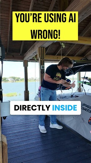 You're Using AI wrong! Do this instead #shorts