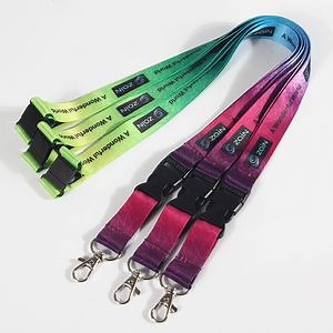 [Hot Item] Make Color Printing Heat Transfer Separation Buckle with Mobile Phone ID Lanyard