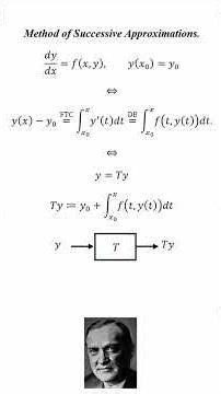 Method of Successive Approximations #maths #differentialequations