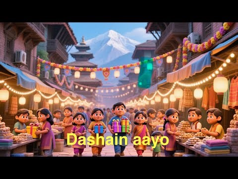 Dashain song | kids Dashain song | Dashain 2082 | Dashain 2025