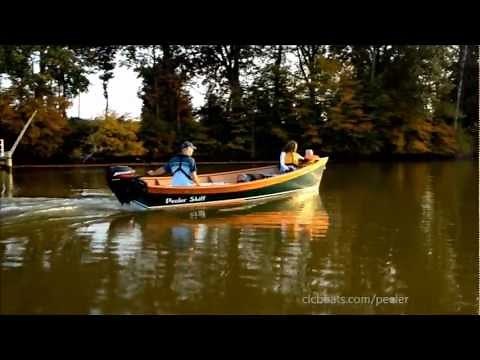 CLC Peeler Skiff on the Wye River - October 2012
