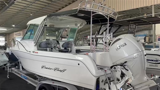 Nick takes you through the Cruise Craft Explorer 635HT, fitted with Garmin electronics and powered by a Yamaha F200XSA. Loaded with factory features plus premium upgrades, this one’s a good to go fishing package. Finance options available ✅ In stock now ✅ 📍 943 Ingham Road, Bohle 📞 Nick – 0412 176 873 | Townsville Marine