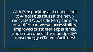 92 reactions · 24 shares | The Woodside Ferry Terminal renovations are now complete! Join us for the grand re-opening event on Nov.16 from 3:00 - 4:00 p.m. For more information about the ferry service, please visit: https://www.halifax.ca/transportation/halifax-transit/ferry-service | Halifax Regional Municipality | Facebook