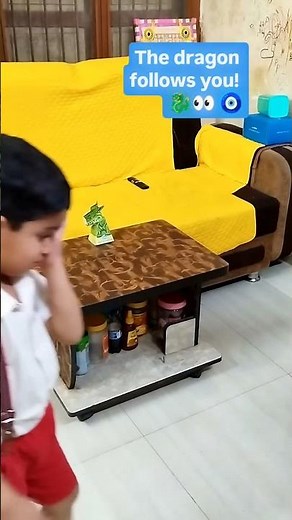 Science Experiment for Kids #32 - Optical Illusion Magic! 🎩👀Aryan and the ThinkFun Dragon! 🐉✨