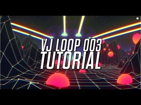 VJ Loop Tutorial 003 - Cinema 4D