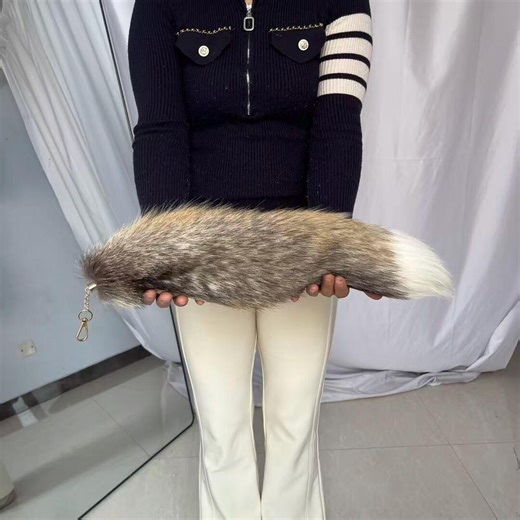 27" Fox Tails, Ethical Taxidermy Therian Tail Cosplay: White, Clip On, Keychain, Real Tails - Etsy