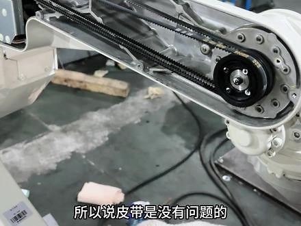 松下TM1400皮带传动。 #松下 #松下焊接机器人 #TM1400#东莞市凡诚机器人科技有限公司 #机械臂