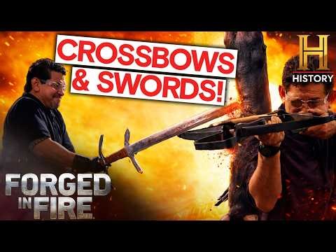 Deadly Weapons Made from Elevator Cable | Forged in Fire
