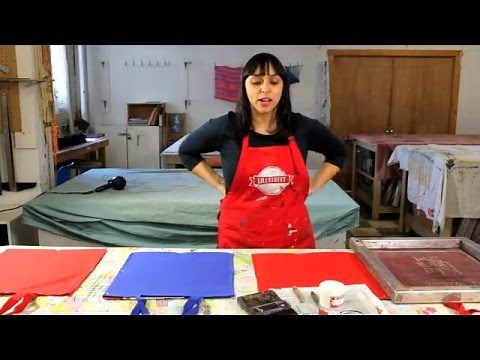 Screenprinting on Fabric