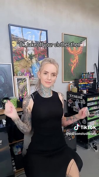 Don't worry, I have patches 😁 @poisonstudiosnz-insta best contact for bookings #tattooartist#poison#femaletattoois#hamilton#nz