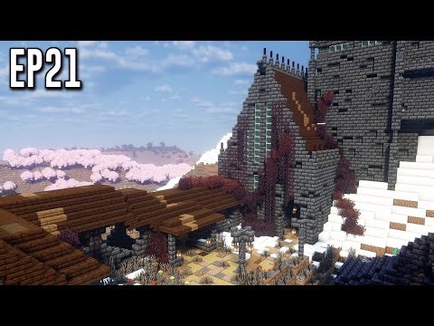 REDSTONE in The NEW Medieval Defenses Building!? | Let's Play Minecraft 1.21 | 21