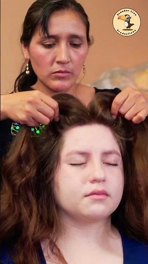 Esperanza's ASMR hair play/brushing massage for relaxation & sleep 😌