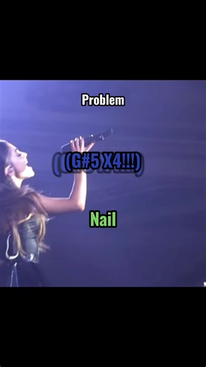 The way her fails are still good #eternalgrandx #arianagrande #fail #bangbang #highnote