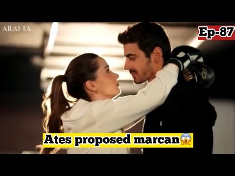 Ates Proposes to Marcan in the Most Romantic Way… A Moment She’ll Never Forget 😳💖 #TurkishDrama